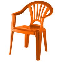 Kinderstoel oranje kunststof 37 x 31 x 51 cm   -