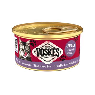 Tonijn met zeebaars 85g - Voskes