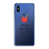 Fries before guys: Xiaomi Mi Mix 3 Transparant Hoesje