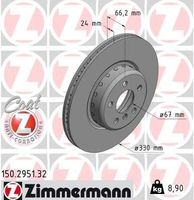 Remschijf FORMULA F COAT Z 150295132