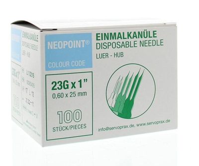 Injectienaald steriel 0.6 x 25