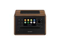 Sonoro Elite X -SO 911 Internet Radio met CD-Speler - Antraciet/Walnoot Sonoro Elite X -SO 911 Internet Radio met CD-Speler - Antraciet/Walnoot