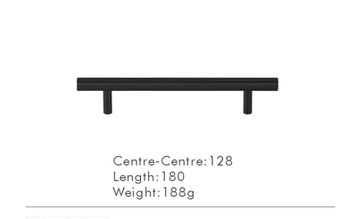 Nurlin T-Bar Messing Kastgreep