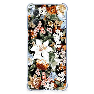 Case voor Motorola Moto G54 Dark Flowers