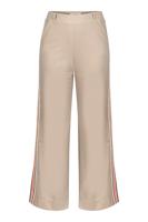Trainer bonded tape trousers - latte - 13504