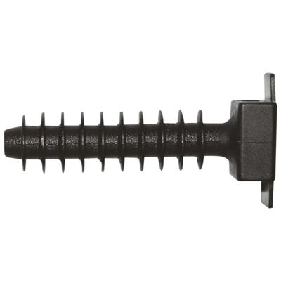 Elematic bevestigingsvoet voor bundelbanden [100st] - wall plug base 5456 AE - 7.8x37x9.6mm