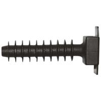 Elematic bevestigingsvoet voor bundelbanden [100st] - wall plug base 5456 AE - 7.8x37x9.6mm