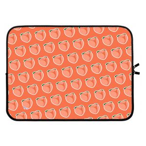 Just peachy: Laptop sleeve 15 inch