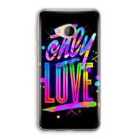 Only Love: HTC U Play Transparant Hoesje