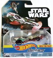 Mattel Star wars hotwheels auto boba fett&apos;s slave 1