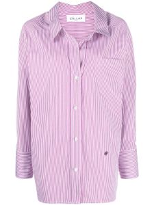 Câllas Milano chemise oversize Petra à rayures - Violet