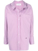 Câllas Milano chemise oversize Petra à rayures - Violet