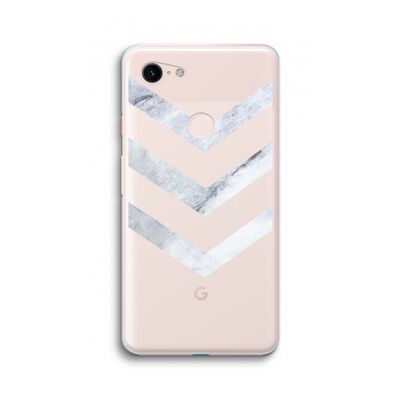Marmeren pijlen: Google Pixel 3 XL Transparant Hoesje