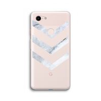 Marmeren pijlen: Google Pixel 3 XL Transparant Hoesje