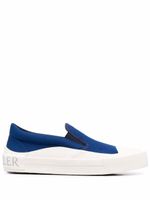 Moncler chaussures de skate à logo imprimé - Bleu Moncler chaussures de skate à logo imprimé - Bleu