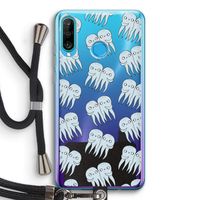 Octopussen: Huawei P30 Lite Transparant Hoesje met koord