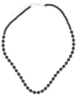 Edelstenen Ketting Onyx & Zwart Glas Edelstenen Ketting Onyx & Zwart Glas