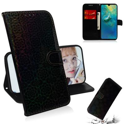 Voor Huawei mate 20 effen kleur kleurrijke magnetische Buckle horizontale Flip PU lederen draagtas met houder & kaartsleuven & portemonnee & Lanyard (