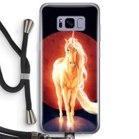 Last Unicorn: Samsung Galaxy S8 Plus Transparant Hoesje met koord