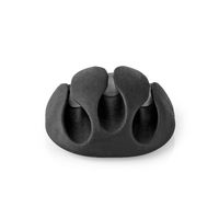 Nedis Kabelmanagement | Click & Go | 4 Stuks | 3 Sleuven | 5.3 mm | 1 stuks - CMGC20034BK CMGC20034BK - thumbnail