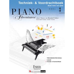 Hal Leonard Piano Adventures: Techniek & Voordrachtboek Deel 3 Nederlandstalige editie