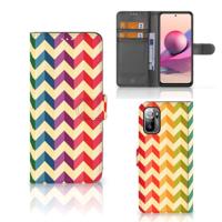 Xiaomi Redmi Note 10/10T 5G | Poco M3 Pro | Telefoon Hoesje | Zigzag Multi Color