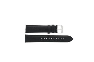 Horlogeband Seiko 7N42-0FW0 / SGEH75P1 / SGEG97P2 Leder Zwart 20mm