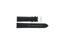 Horlogeband Seiko 7N42-0FW0 / SGEH75P1 / SGEG97P2 Leder Zwart 20mm