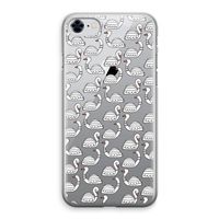 Zwanen: iPhone 8 Transparant Hoesje