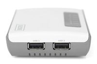 Digitus DN-13024 Netwerkprintserver USB-A, LAN (10/100 MBit/s), WiFi 802.11 b/g/n - thumbnail