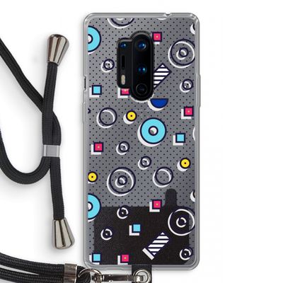 8-bit N°9: OnePlus 8 Pro Transparant Hoesje met koord