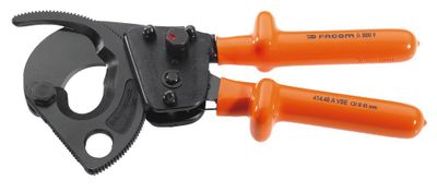 Facom draadkniptang met ratel, geisoleerd 52mm - 414.52AVSE