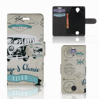 Acer Liquid Z330 Telefoonhoesje met foto Retro VW Bus - thumbnail