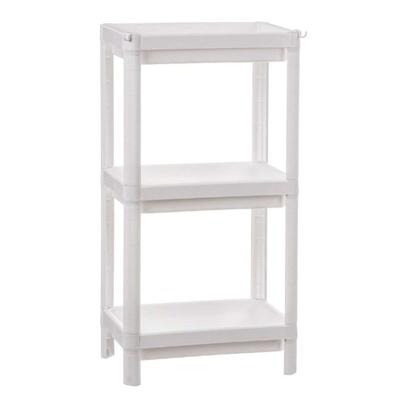 Badkamerschappen Ballete Wit Plastic 35,5 x 23 x 75 cm