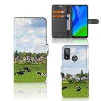 Huawei P Smart 2020 | Telefoonhoesje | Met pasjeshouder | Koeien