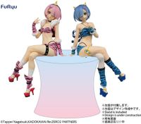 Re:Zero Starting Life in Another World Noodle Stopper Figure Set - Demon outfit Rem and Ram