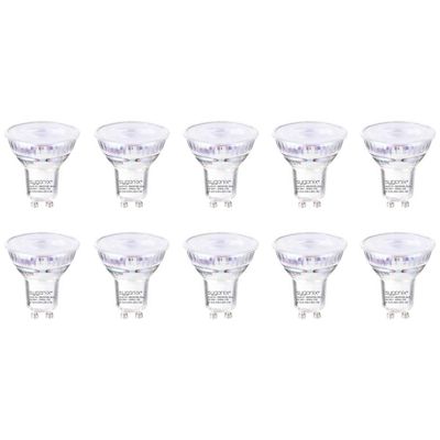 Sygonix SY-5239524 LED-lamp Energielabel E (A - G) GU10 2.4 W = 35 W Warmwit (Ø x h) 50 mm x 54 mm Niet dimbaar 10 stuk(s)