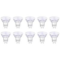 Sygonix SY-5239524 LED-lamp Energielabel E (A - G) GU10 2.4 W = 35 W Warmwit (Ø x h) 50 mm x 54 mm Niet dimbaar 10 stuk(s) - thumbnail