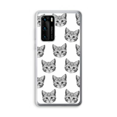 Kitten: Huawei P40 Transparant Hoesje