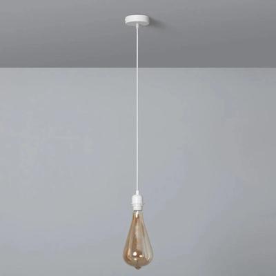Lamp Snoer met fitting wit hanglamp met e27 fitting