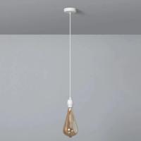 Lamp Snoer met fitting wit hanglamp met e27 fitting Lamp Snoer met fitting wit hanglamp met e27 fitting