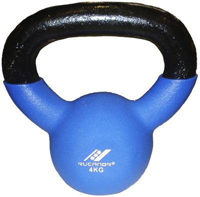 Rucanor kettlebell 4 kg blauw