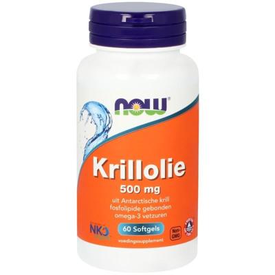 NOW Krillolie 500mg 60 Softgels NOW Krillolie 500mg 60 Softgels