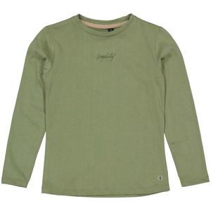 LEVV Meisjes shirt - Fanib - Olijf groen