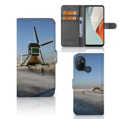 OnePlus Nord N100 | Flip Cover | Schaatsers