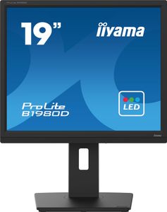 Iiyama ProLite LED-monitor Energielabel E (A - G) 48.3 cm (19 inch) 1280 x 1024 Pixel 5:4 5 ms VGA, DVI TN LED