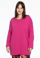 Yoek Trui vierkant cashmere | Roze | Maat 50/52 Yoek Trui vierkant cashmere | Roze | Maat 50/52