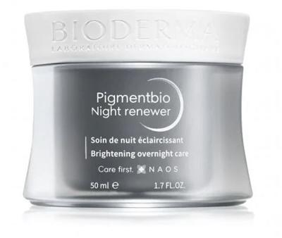 Bioderma Pigmentbio Night Renewer Soin de Nuit Éclaircissant Crème 50ml