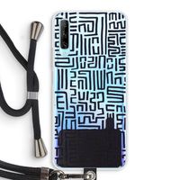 Moroccan Print: Huawei P Smart Pro Transparant Hoesje met koord