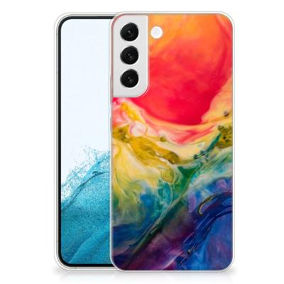 Smartphone hoesje Samsung Galaxy S22 Plus Watercolor Dark Smartphone hoesje Samsung Galaxy S22 Plus Watercolor Dark